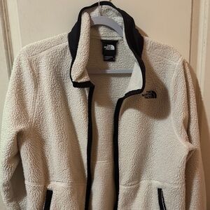 The North Face Women's Cream Teddy Jacket